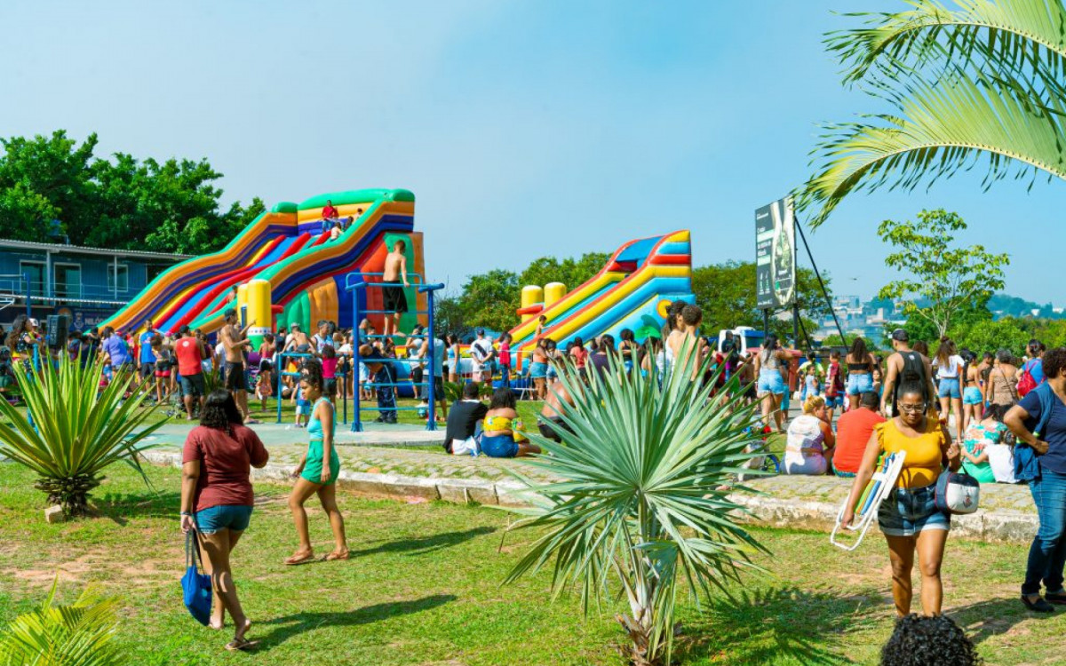 O evento contou com uma s&eacute;rie de atividades que fizeram a alegria das crian&ccedil;as e fam&iacute;lias que passaram pelo local