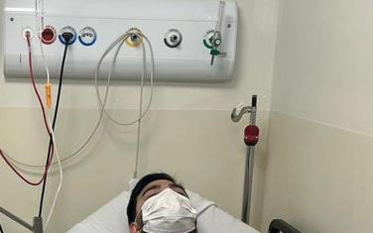 Yudi Tamashiro foi internado na semana passada ap&oacute;s mal-estar 