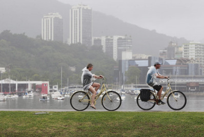 Quarta-feira será de chuva fraca e céu nublado no Rio