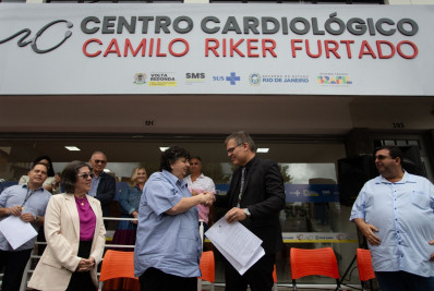 Prefeito Neto inaugura Centro Cardiológico Municipal Camilo Riker Furtado