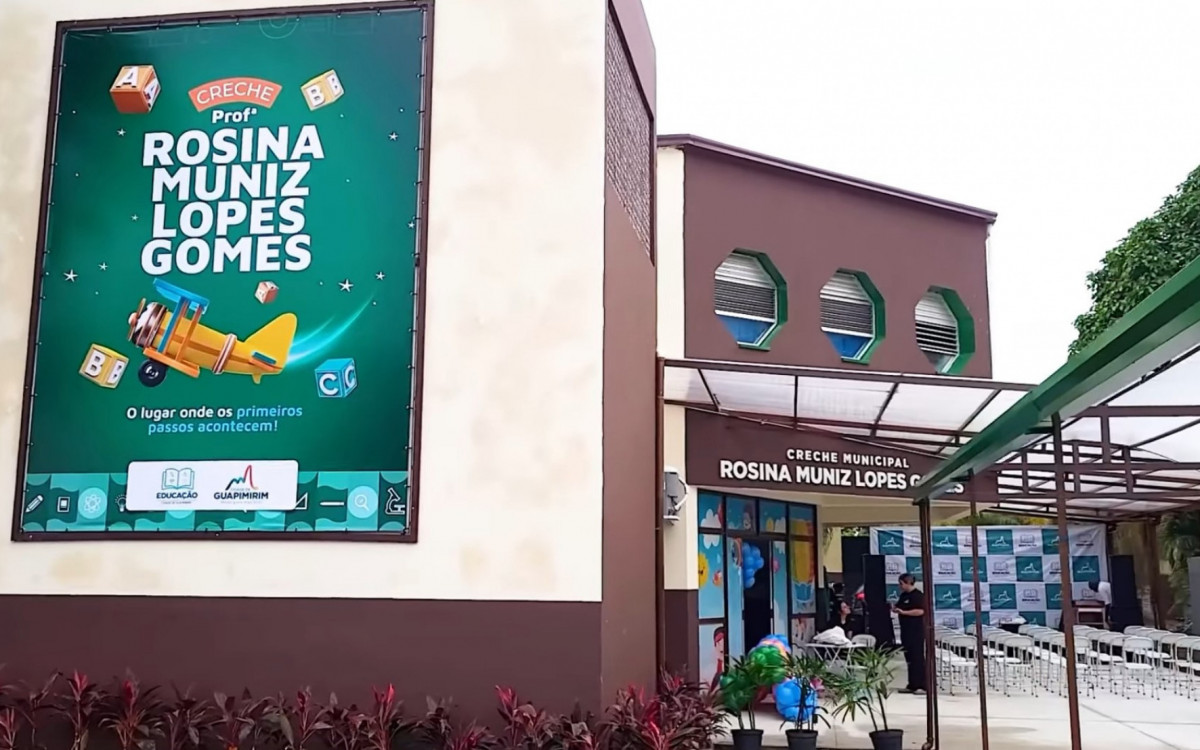 O local passou por reforma antes de virar creche