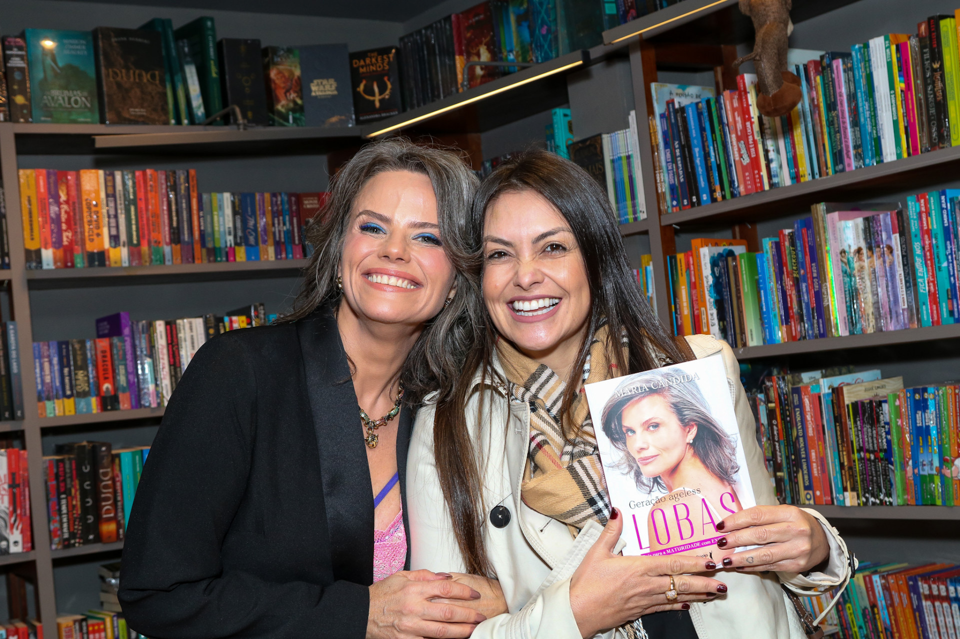 Maria Cândida ao lado da atriz Renata Brás - Tomze Fonseca/Ag. News