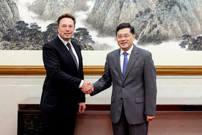 Elon Musk deseja expandir negócios na China