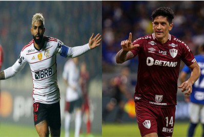 Artilheiros do Fla-Flu, Cano e Gabigol podem alcançar marcas no clássico