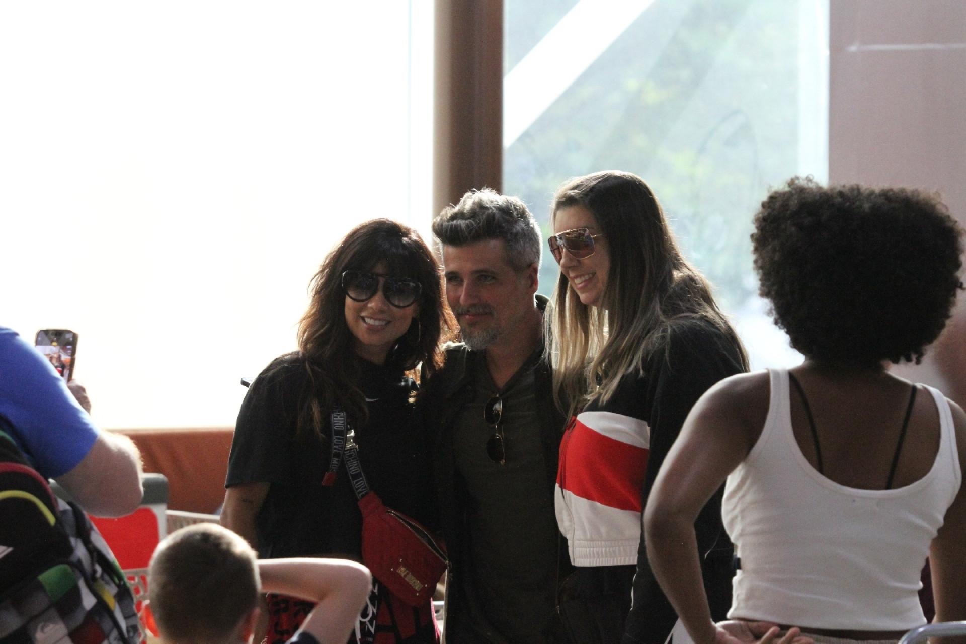 Bruno Gagliasso embarcou no Aeroporto Santos Dumont - Adão/Ag. News