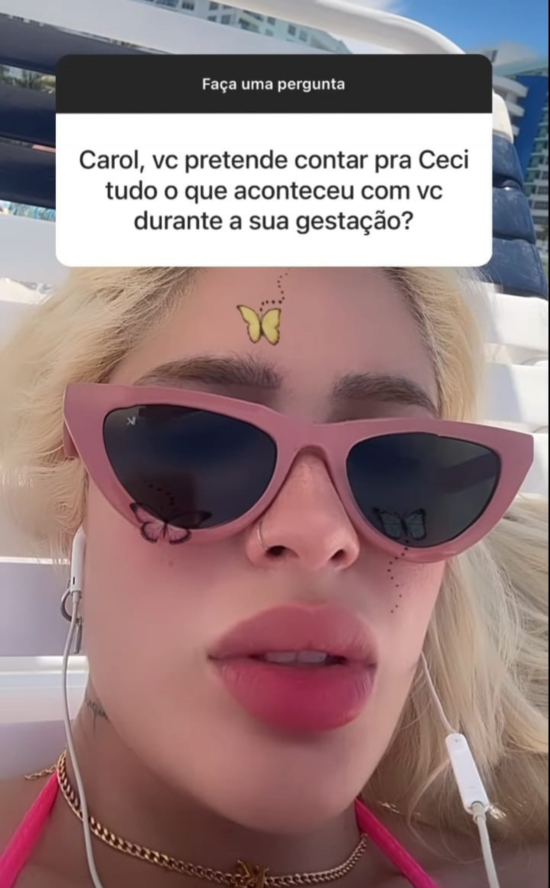 Karoline Lima disse que não pretende explicar término conturbado com Éder Militão para a filha  - Reprodução/Instagram