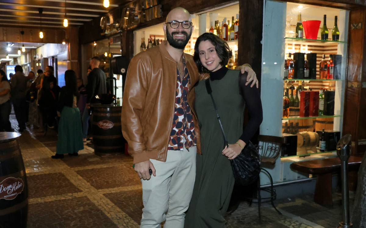 Lucas Oradovschi e Flora Camolese