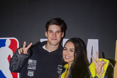 Ex-BBBs Larissa, Sarah Aline e mais famosos participam de evento de basquete em São Paulo