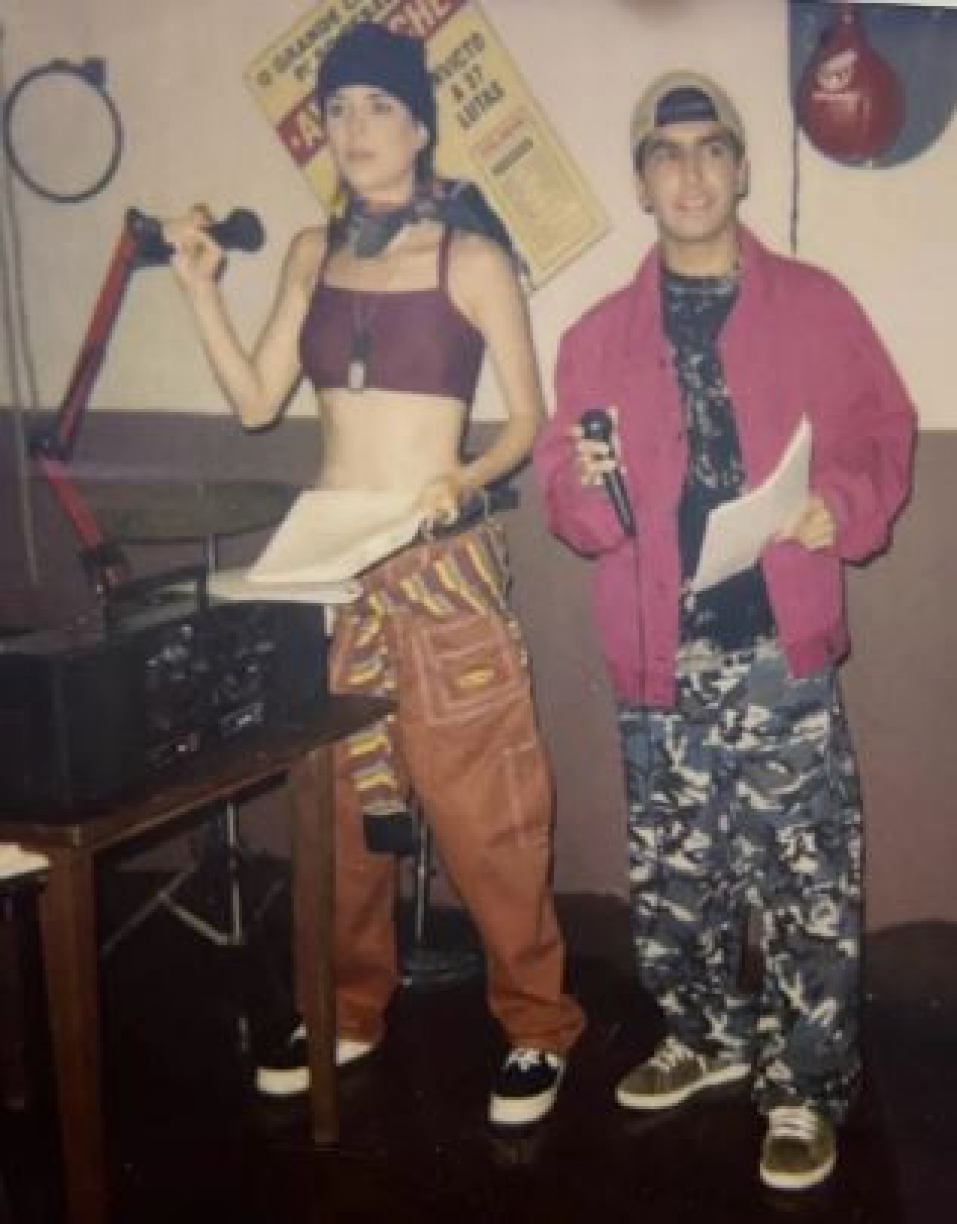 Ana Furtado e Igor durante 'Caça Talentos' - Reprodução/Internet