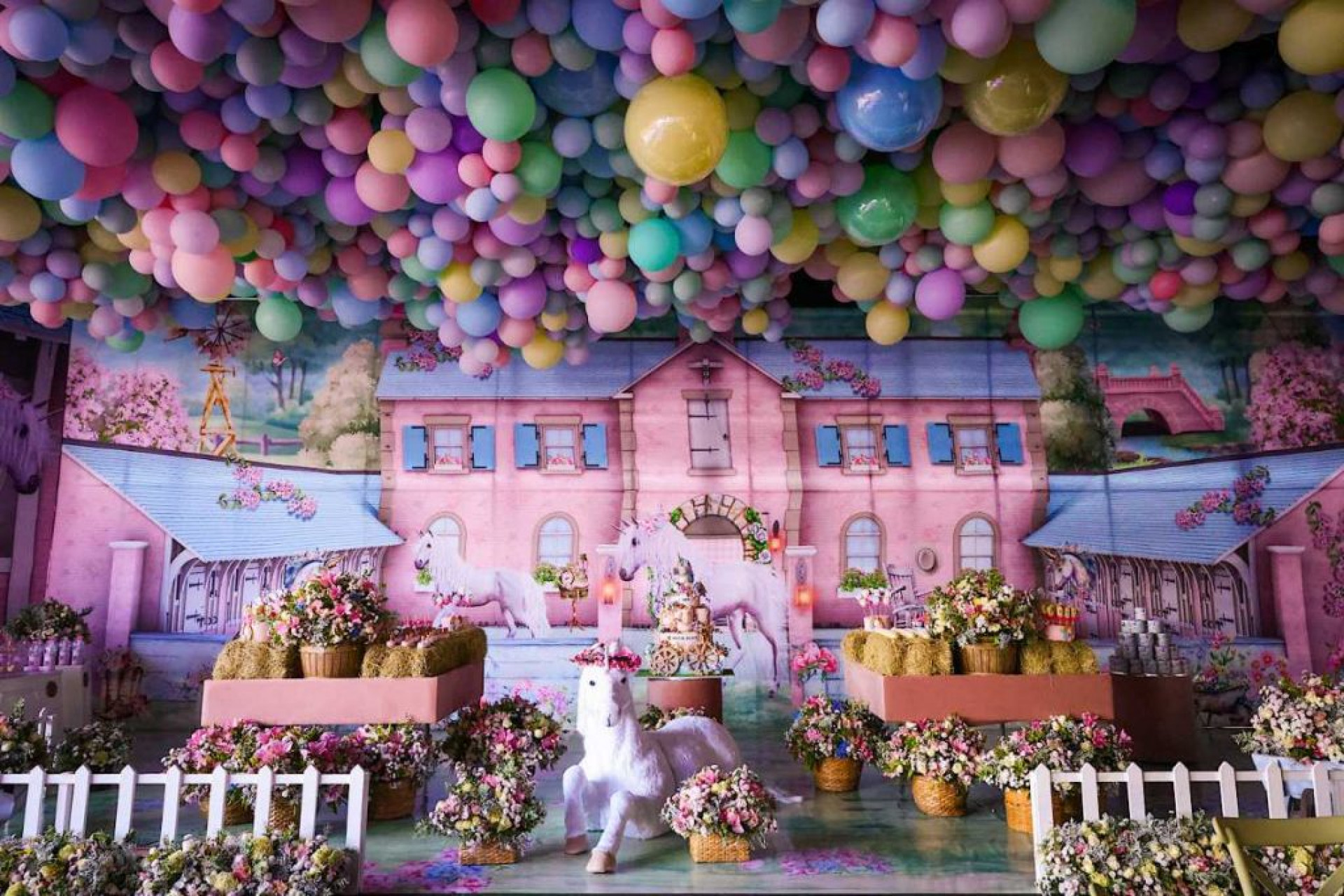 Aniversário de Maria Alice, filha de Virginia e Zé Felipe - Foto reprodução internet