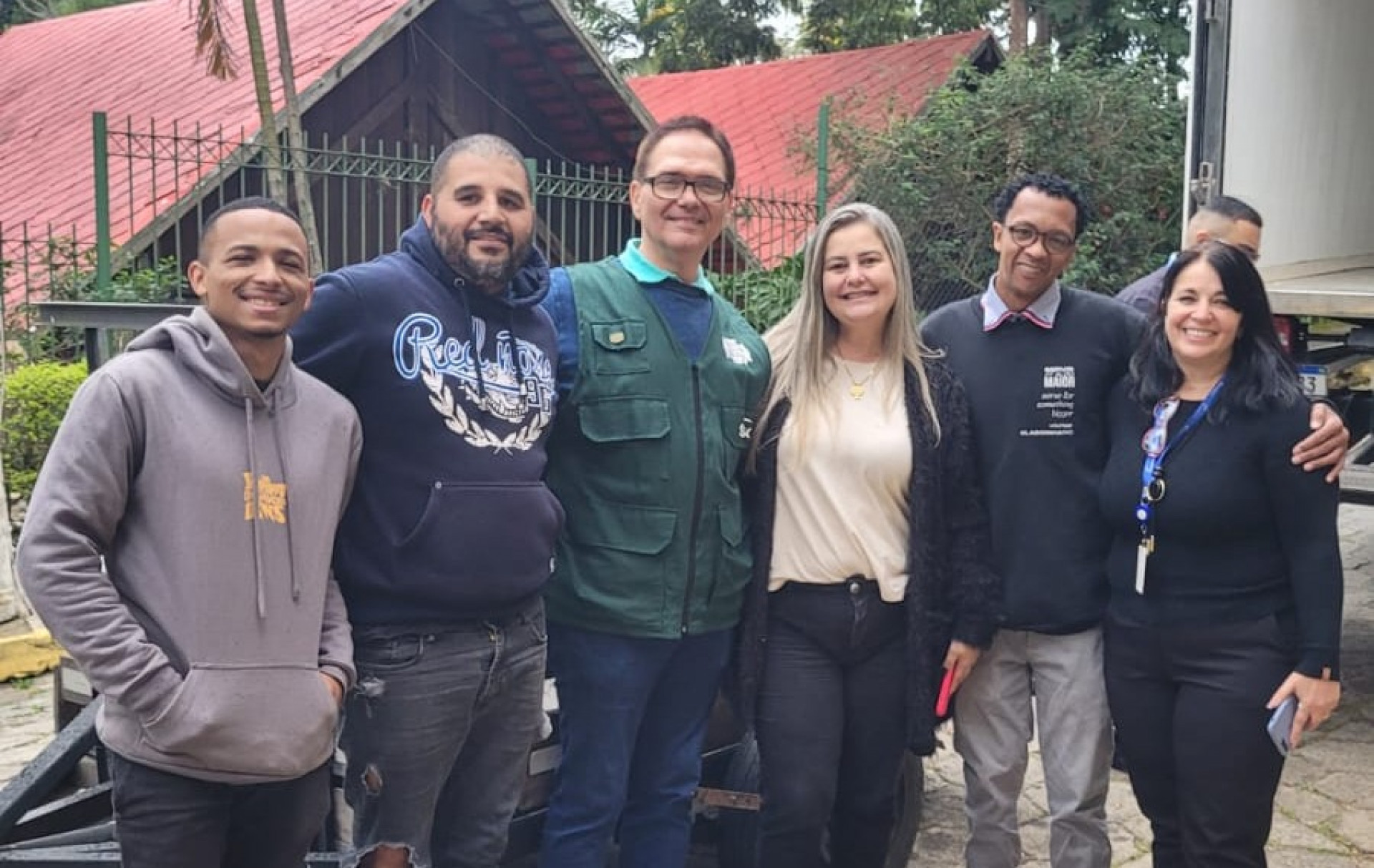 Representantes da Igreja Lagoinha, localzada na Várzea, que possui projetos sociais para pessoas em vulnerabilidade - Divulgação