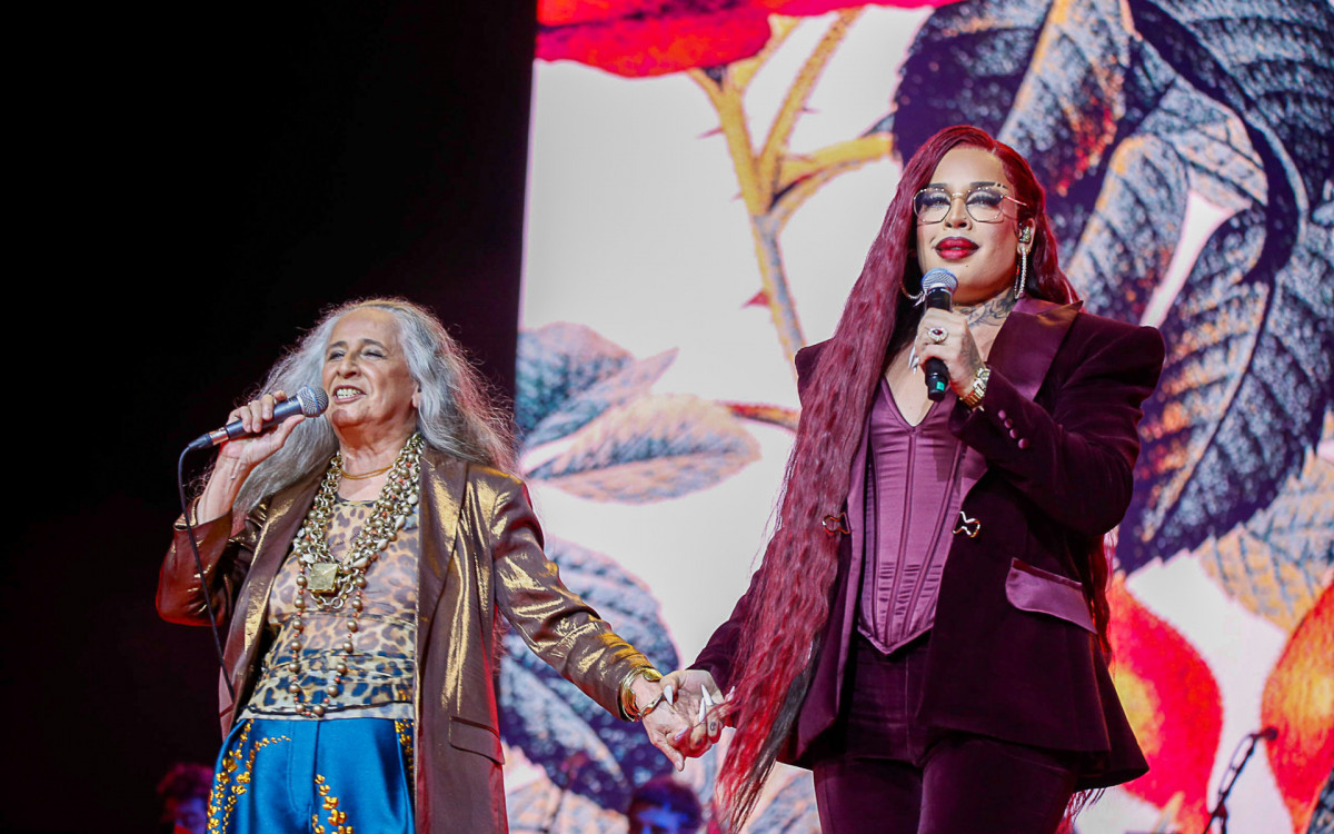 Maria Bethania e Gloria Groove