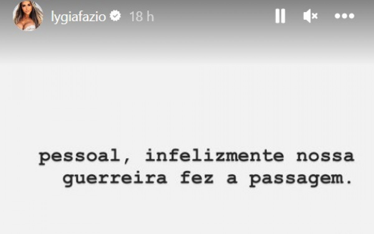 Influenciadora Lygia Fazio morre aos 40 anos ap&oacute;s complica&ccedil;&otilde;es derivadas de um implante de silicone industrial no bumbum