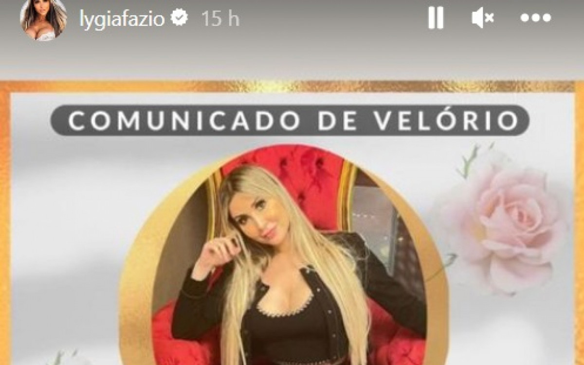 Influenciadora Lygia Fazio morre aos 40 anos ap&oacute;s complica&ccedil;&otilde;es derivadas de um implante de silicone industrial no bumbum