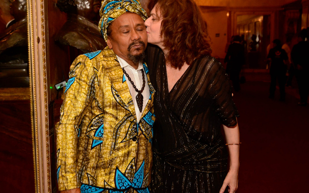 Chico César e Patrícia Pillar