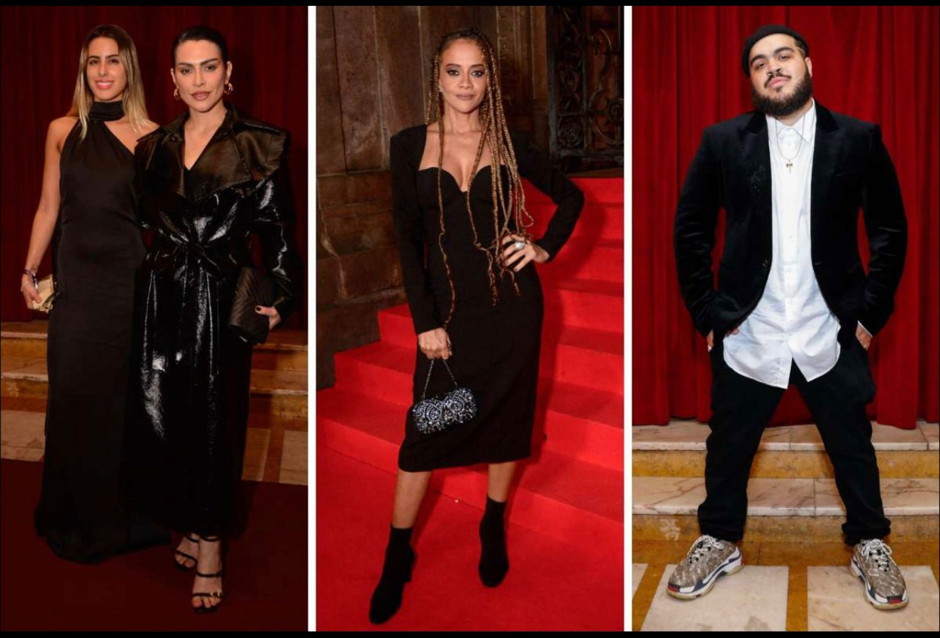 Famosos que foram ao Prêmio da Música Brasileira - Foto reprodução Internet