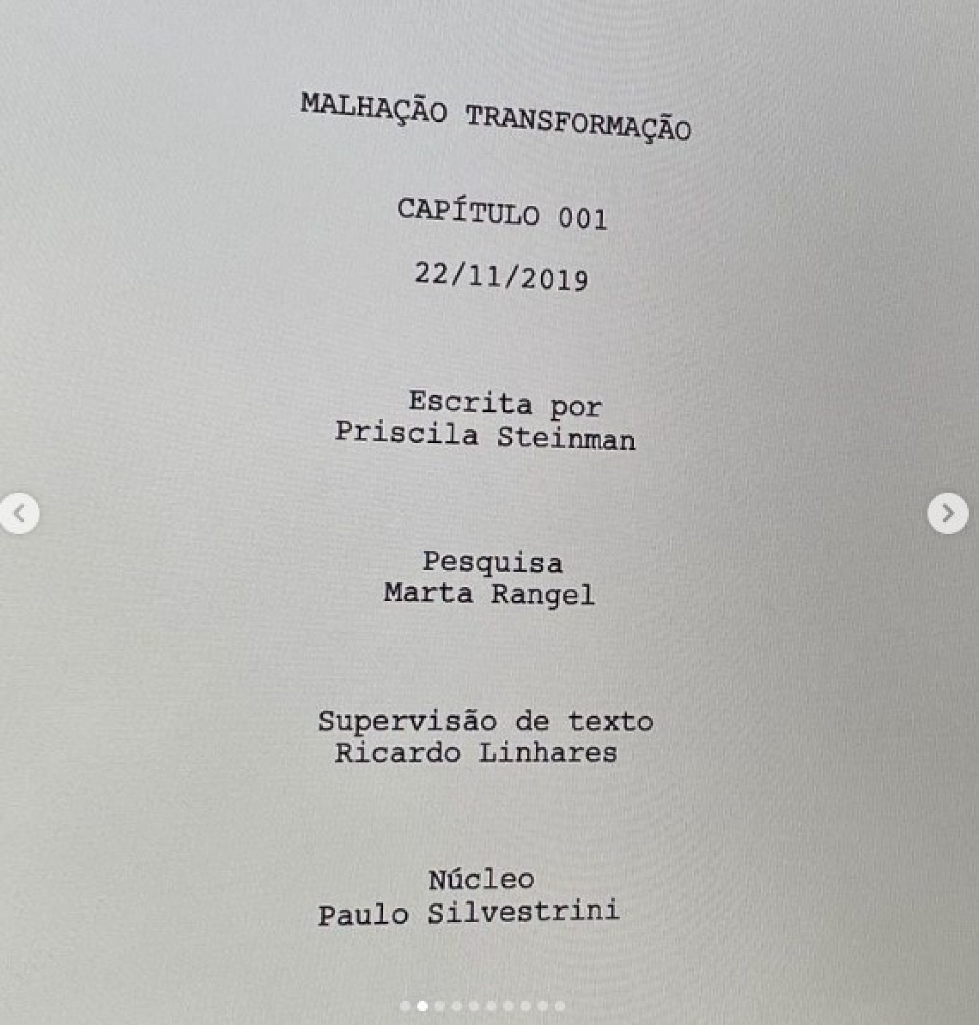 Priscila Sztejnman relembra últimos trabalhos na TV Globo - Reprodução/Instagram