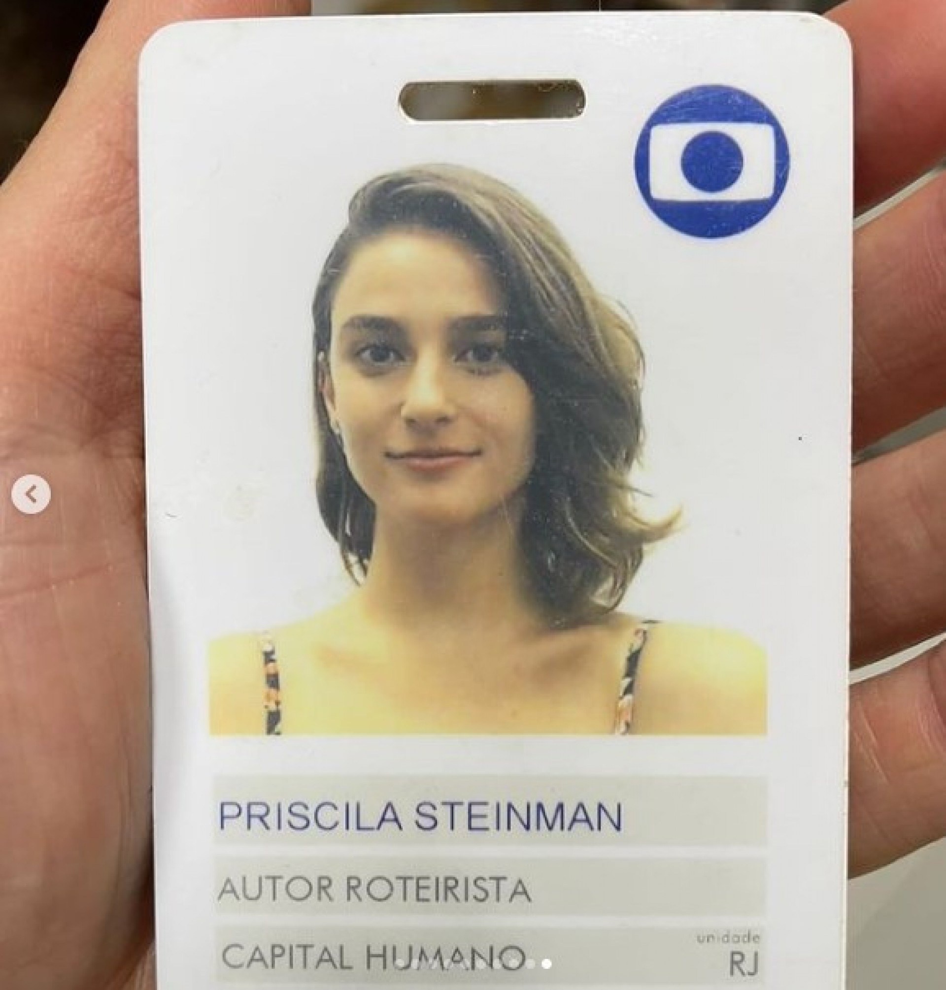 Priscila Sztejnman relembra últimos trabalhos na TV Globo - Reprodução/Instagram