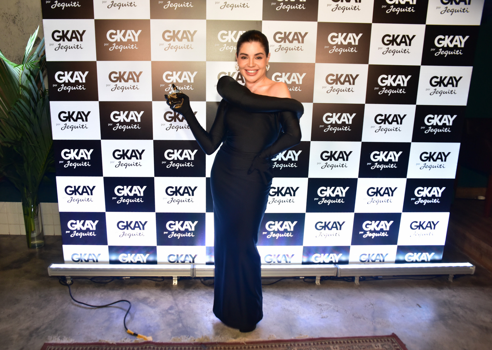 Gkay promove lançamento de perfume em São Paulo - Leo Franco / AgNews