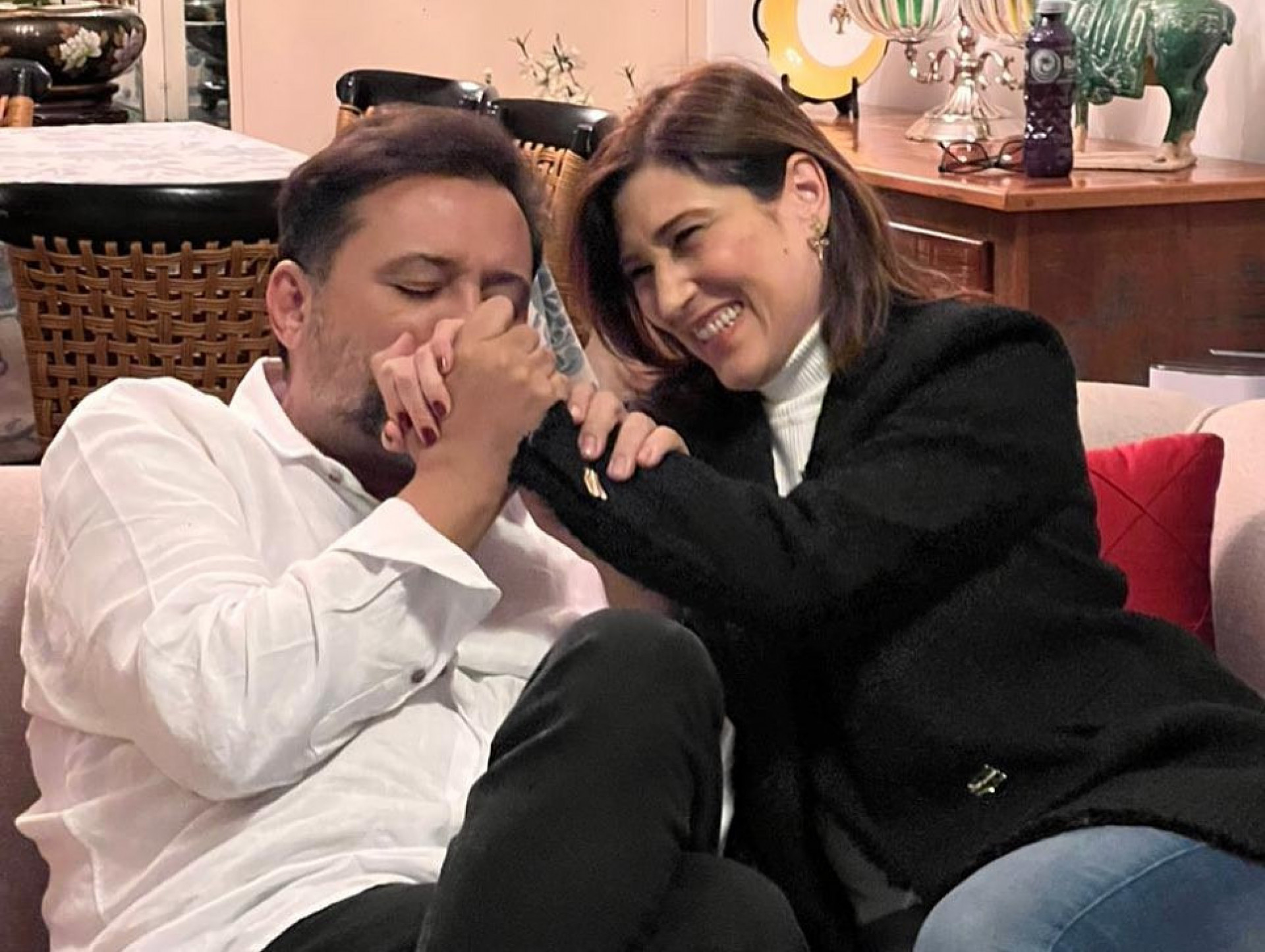 Geraldo Luís e Beth Goulart - Reprodução Internet