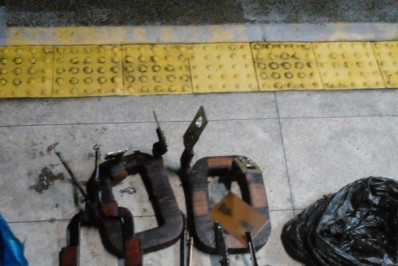 Policiais impedem furto de peças de estação de trem em Quintino