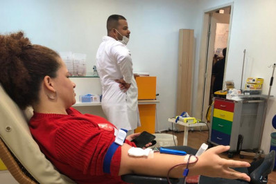 Campanha de doação de sangue supera meta e tem nova data no Caxias Shopping 