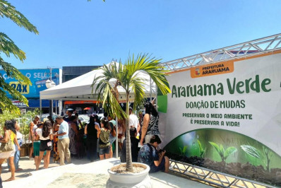 Araruama Verde: mudas de árvores nativas e frutíferas são distribuídas em ação feita durante o ano inteiro