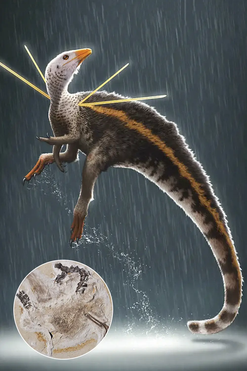 Fóssil do dinossauro Ubirajara jubatus volta ao Brasil no domingo após ser contrabandeado