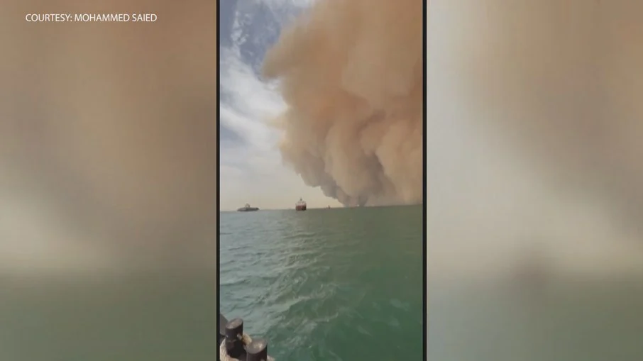 No Egito, tempestade de areia deixa um morto e cinco feridos