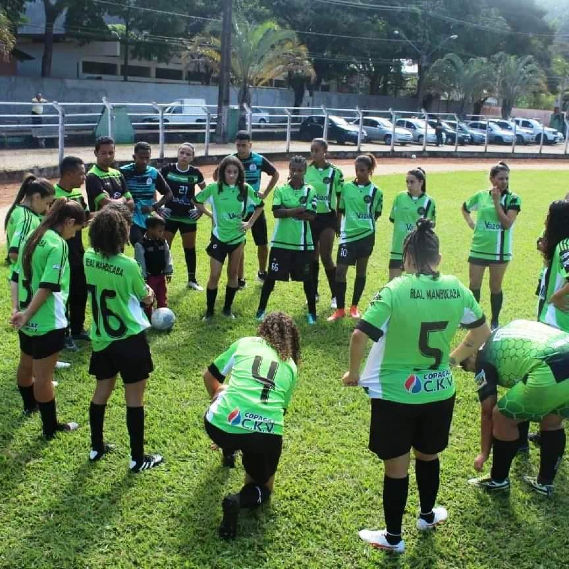 Real Mambucaba se prepara para o jogo contra Ilha Bela - Divulgação/Real Mambucaba