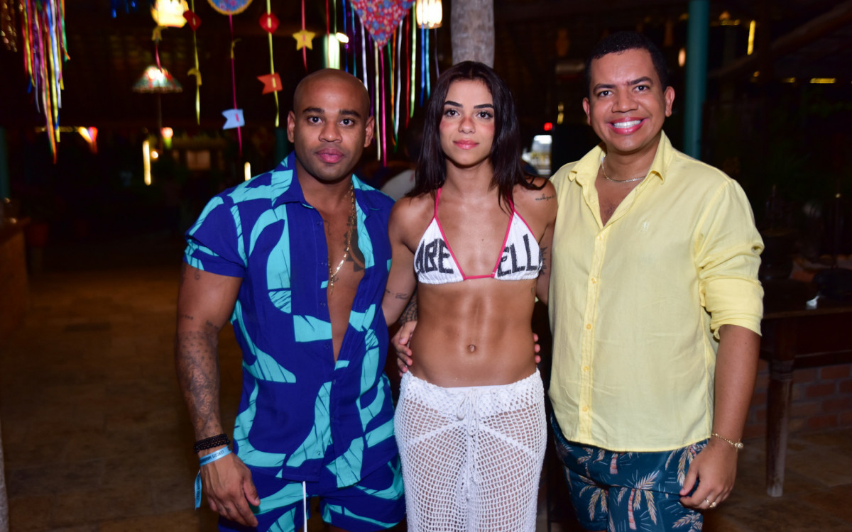 César Black, Key Alves e Bruno Gaga - Leo Franco / Ag. News