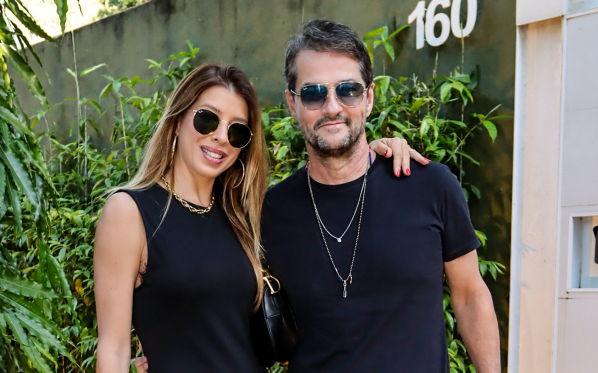 Marcelo Serrado e Roberta Fernandes