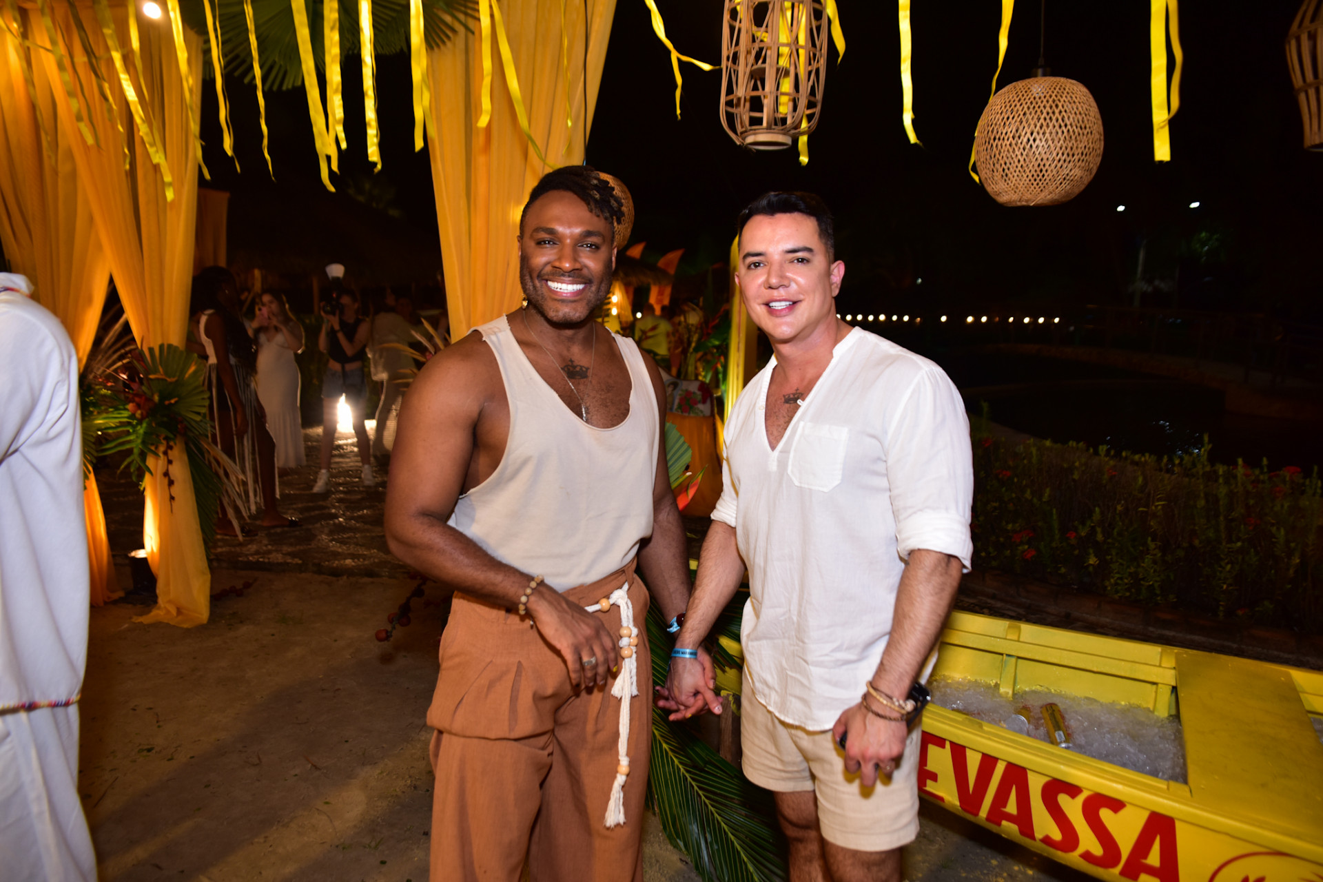 Fred Nicácio e o marido, Fabio Gelonese - Leo Franco / Ag. News