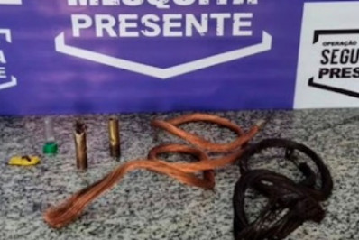 Homem é preso em flagrante com fios de cobre furtados