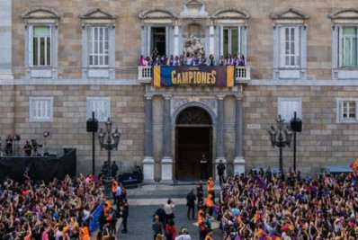 Homem é preso em festa do título da Liga dos Campeões Feminina do Barcelona