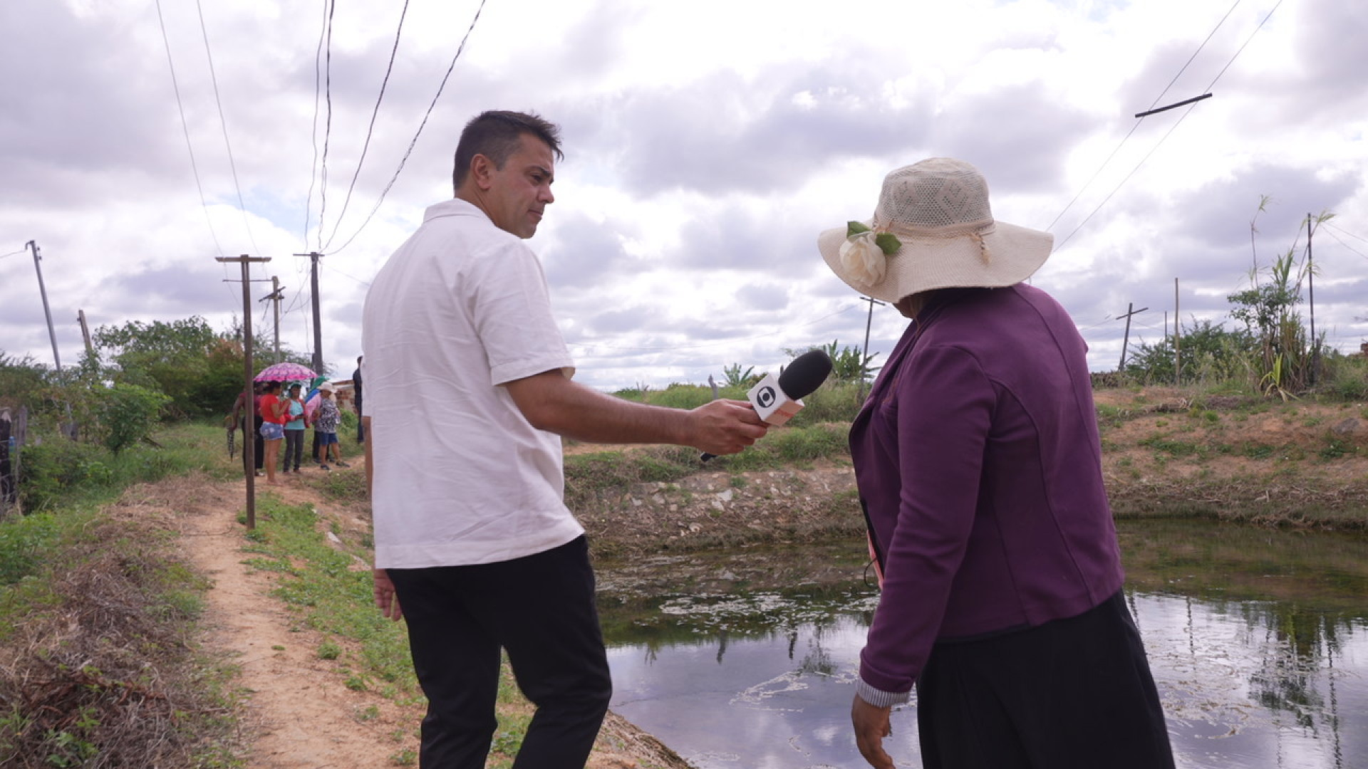 'Profissão Repórter' mostra como a falta d'água afeta a vida dos nordestinos - Reprodução/Globo