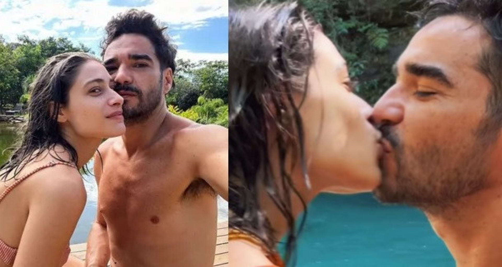 Caio Blat e Luisa Arraes curtem viagem romântica - Reprodução do Instagram