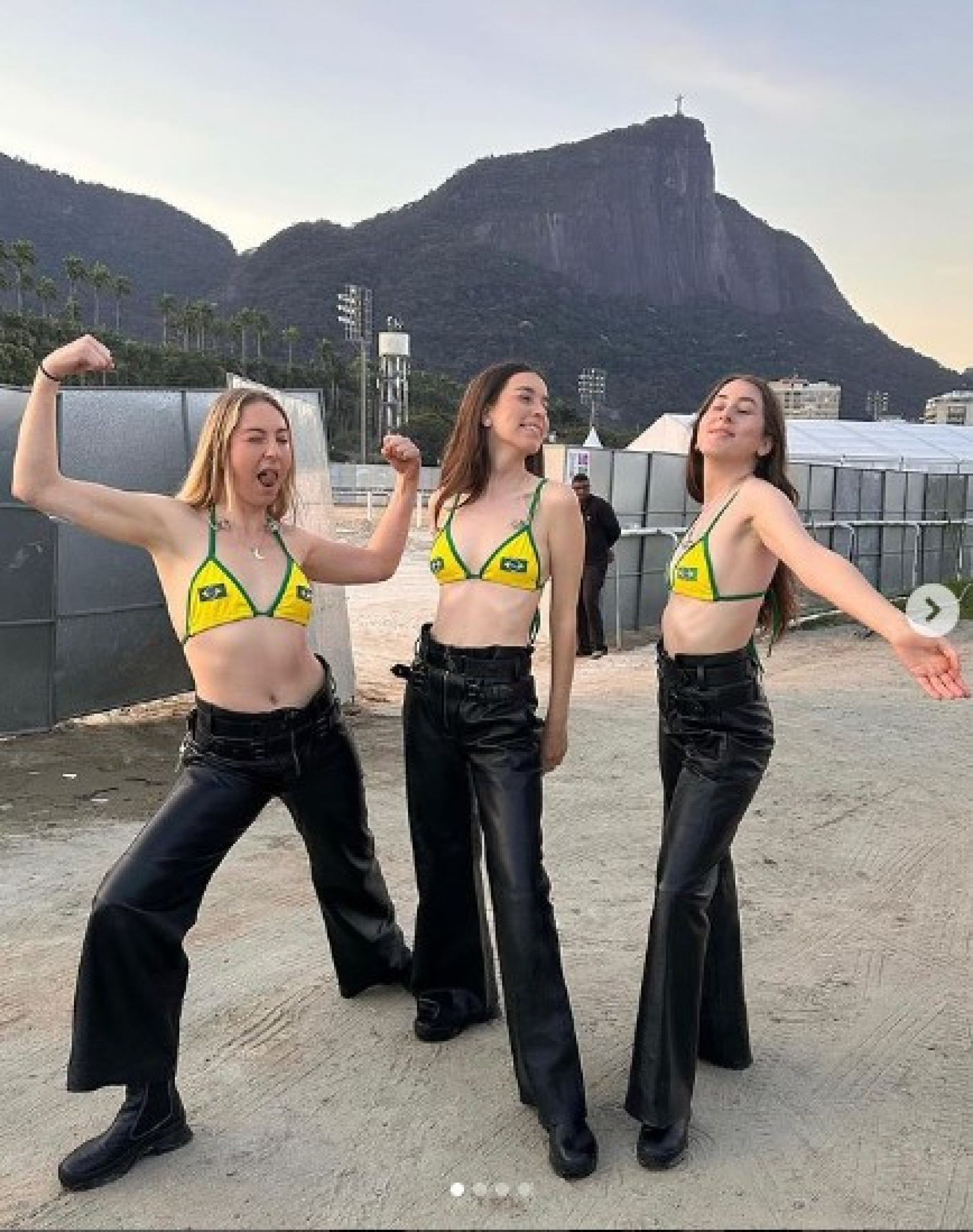 Banda Haim foi destaque no Festival MITA 2023 - Reprodução/Instagram