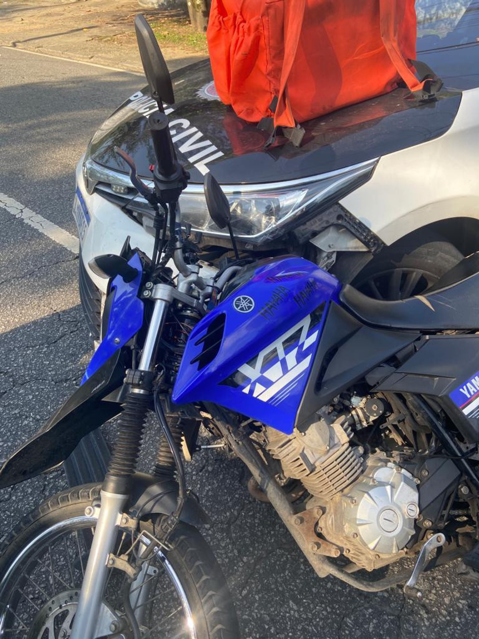 Opera&ccedil;&atilde;o conjunta do governo do estado do Rio recupera mais duas motos roubadas na Zona Oeste