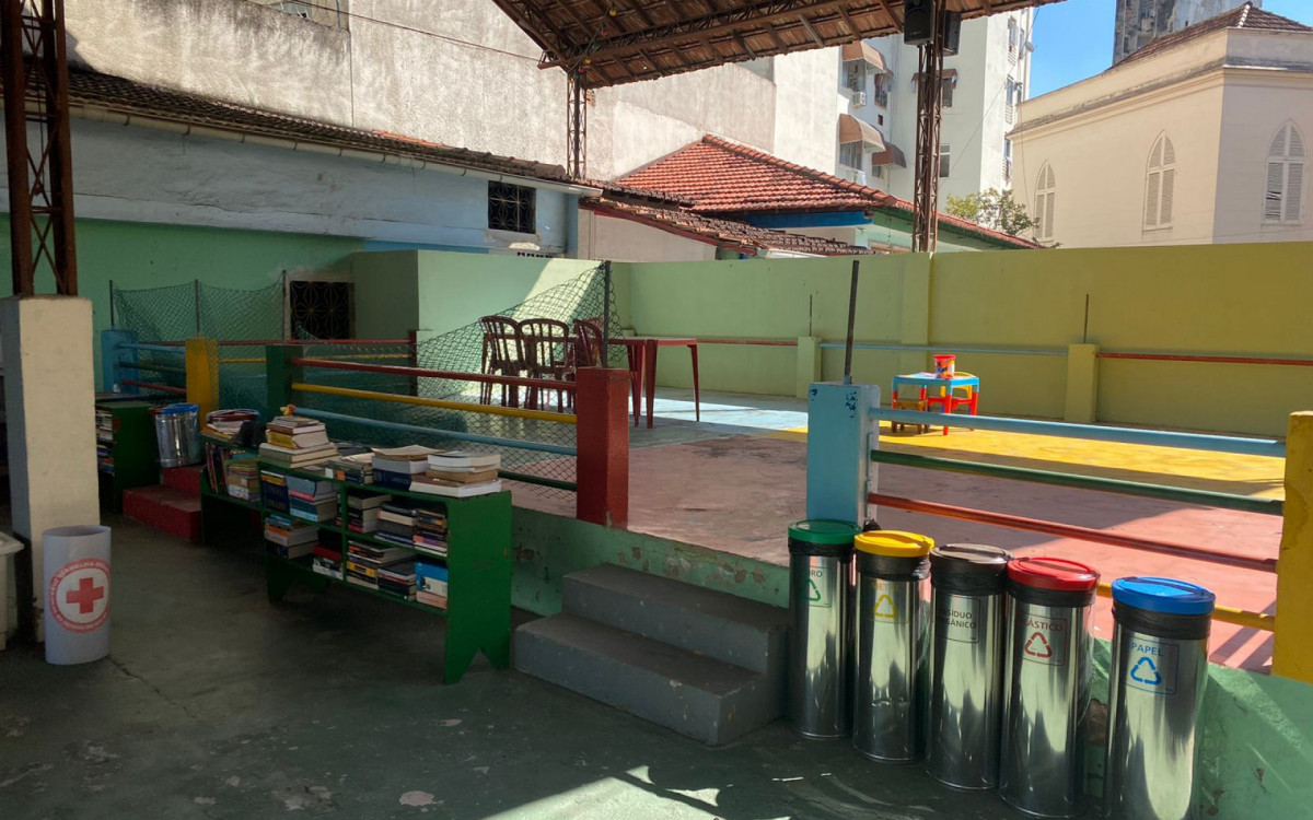 Nova sede da Cruz Vermelha no Centro do Rio - Ana Fernanda Freire/O DIA