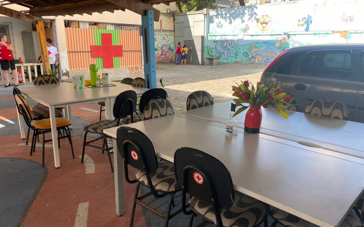 Nova sede da Cruz Vermelha no Centro do Rio - Ana Fernanda Freire/O DIA