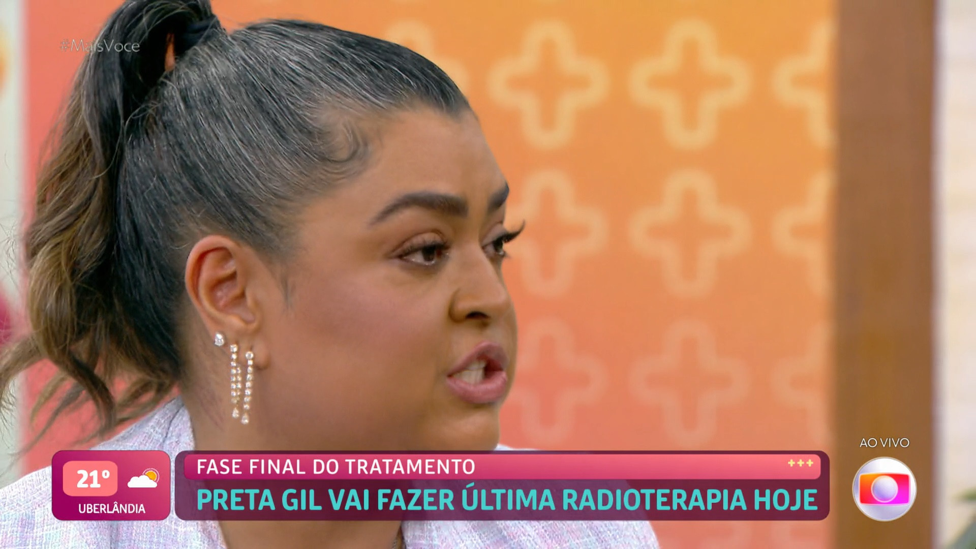 Preta Gil participa do 'Mais Você' - Reprodução / Globoplay