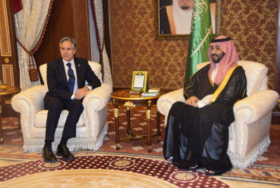 Secretário dos EUA se encontra com príncipe herdeiro da Arábia Saudita nesta quarta-feira