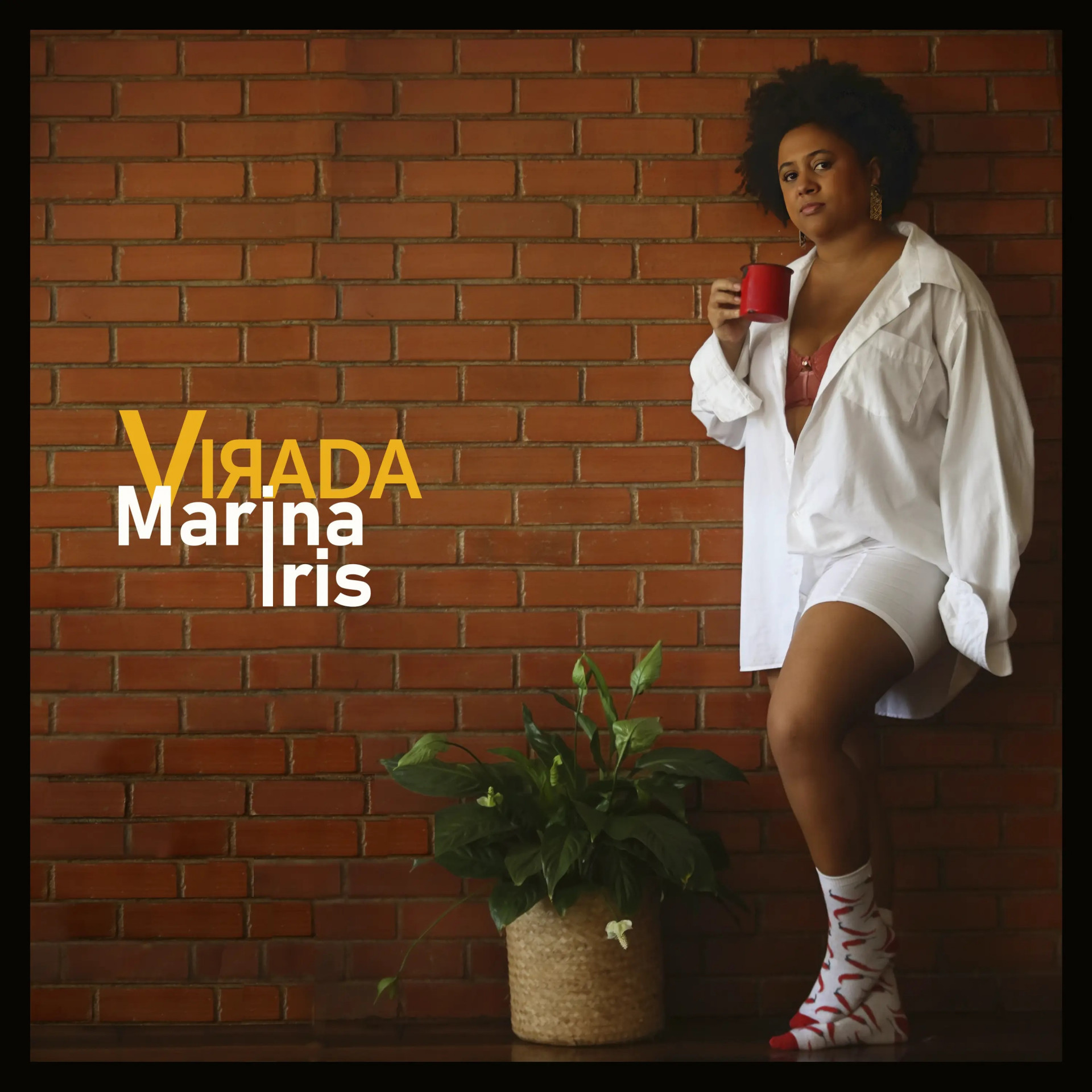 Capa do &aacute;lbum Virada (2023), de Marina Iris