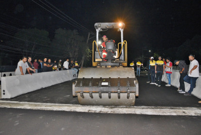 Prefeitura libera acesso pela nova ponte da Mumbuca