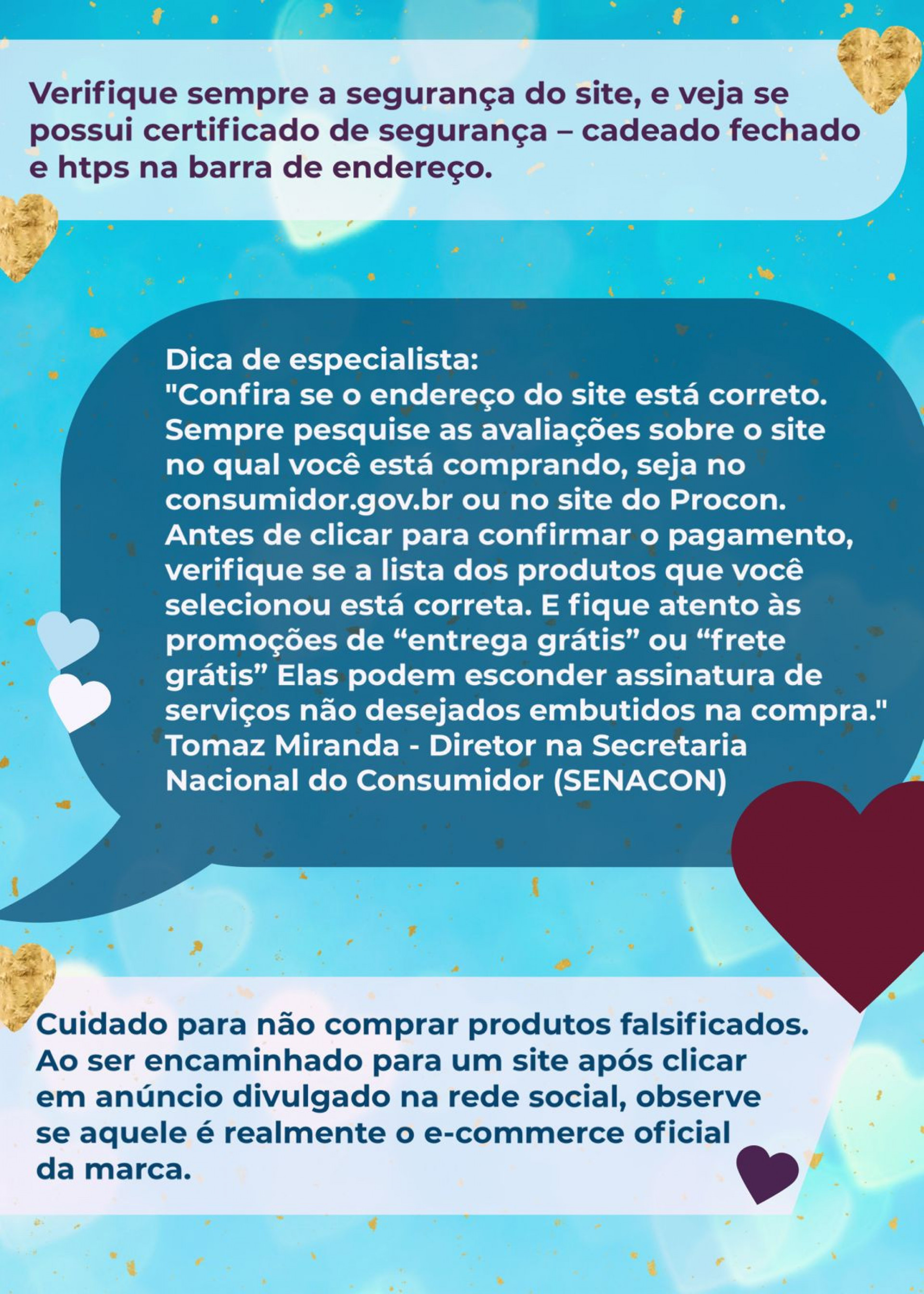 Cartilha com dicas para o dia dos namorados - Divulgação/Procon-RJ