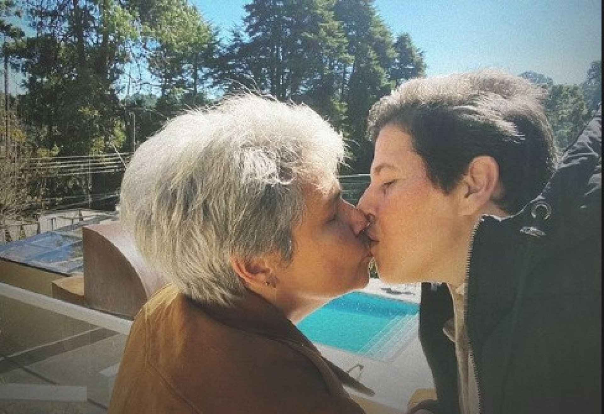 Claudia Rodrigues e a noiva, Adriane Bonato - Reprodução do Instagram