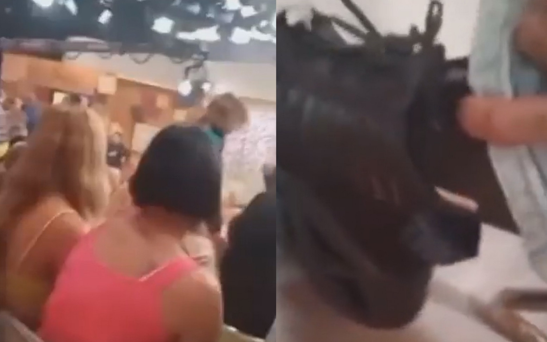 Homem exibe arma no est&uacute;dio do 'Encontro', da TV Globo - Reprodu&ccedil;&atilde;o de v&iacute;deo