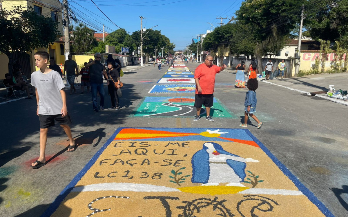 Festa de Corpus Christi em Araruama