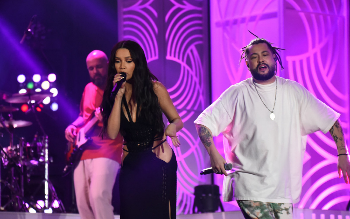 Juliette participa da gravação do DVD do Maneva, em São Paulo